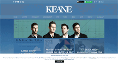 Desktop Screenshot of keanemusic.com